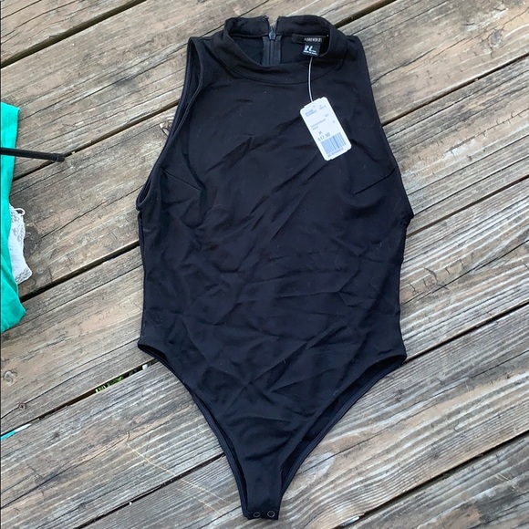 Forever 21 Tops - Black F21 bodysuit